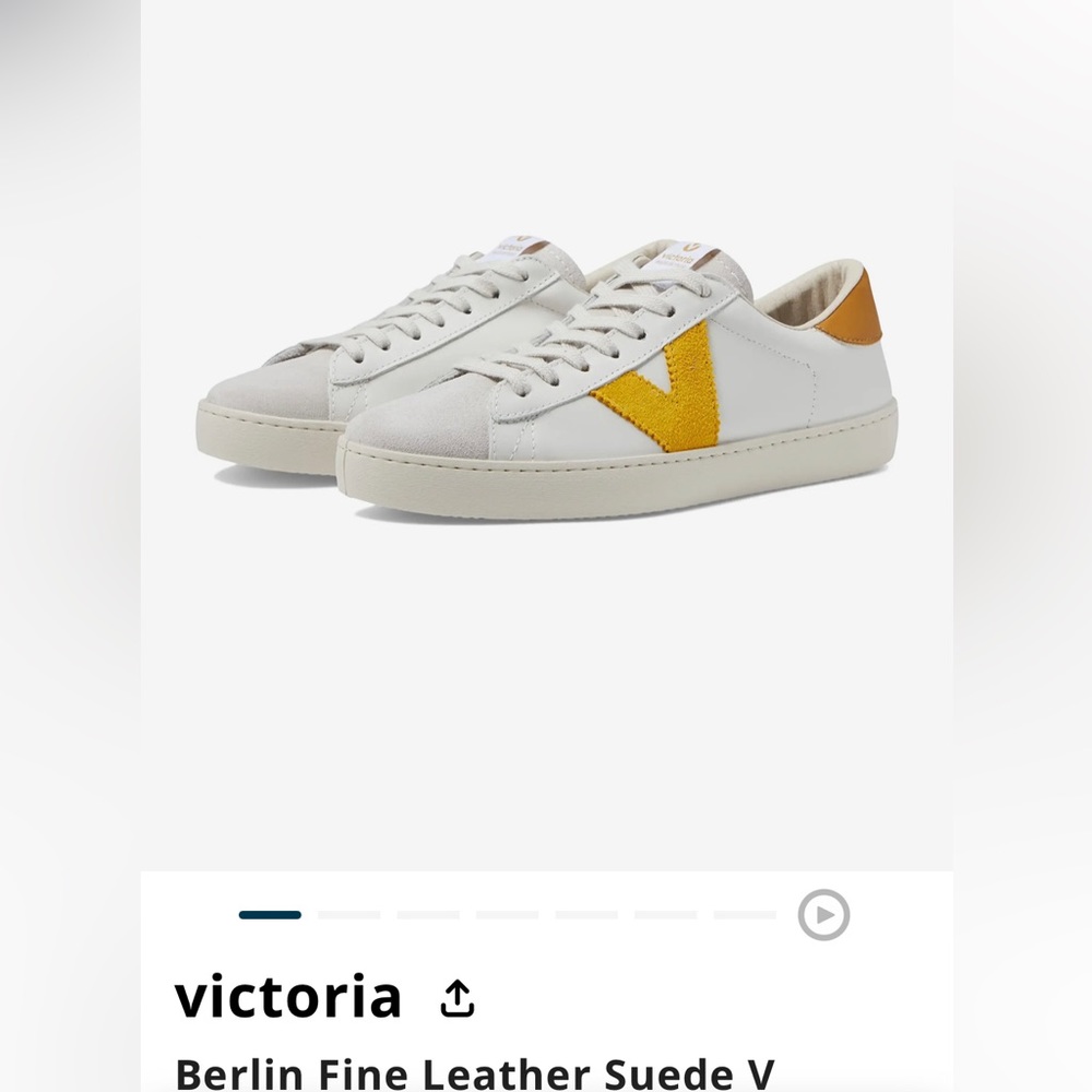 Victoria real suede sneakers! Size 38/7.5 US